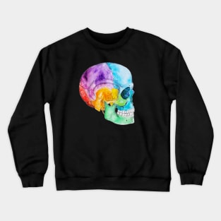 Rainbow Skull Crewneck Sweatshirt